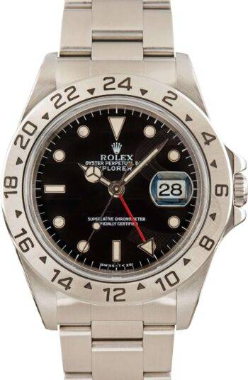 Rolex Explorer II 16570 Black Watch ELS Fashion TV