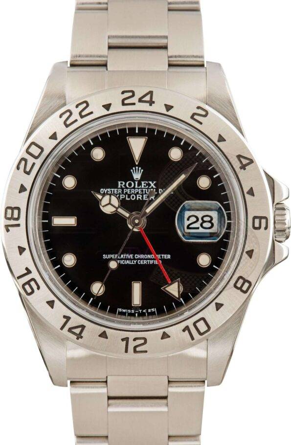Rolex Explorer II 16570 Black Watch ELS Fashion TV