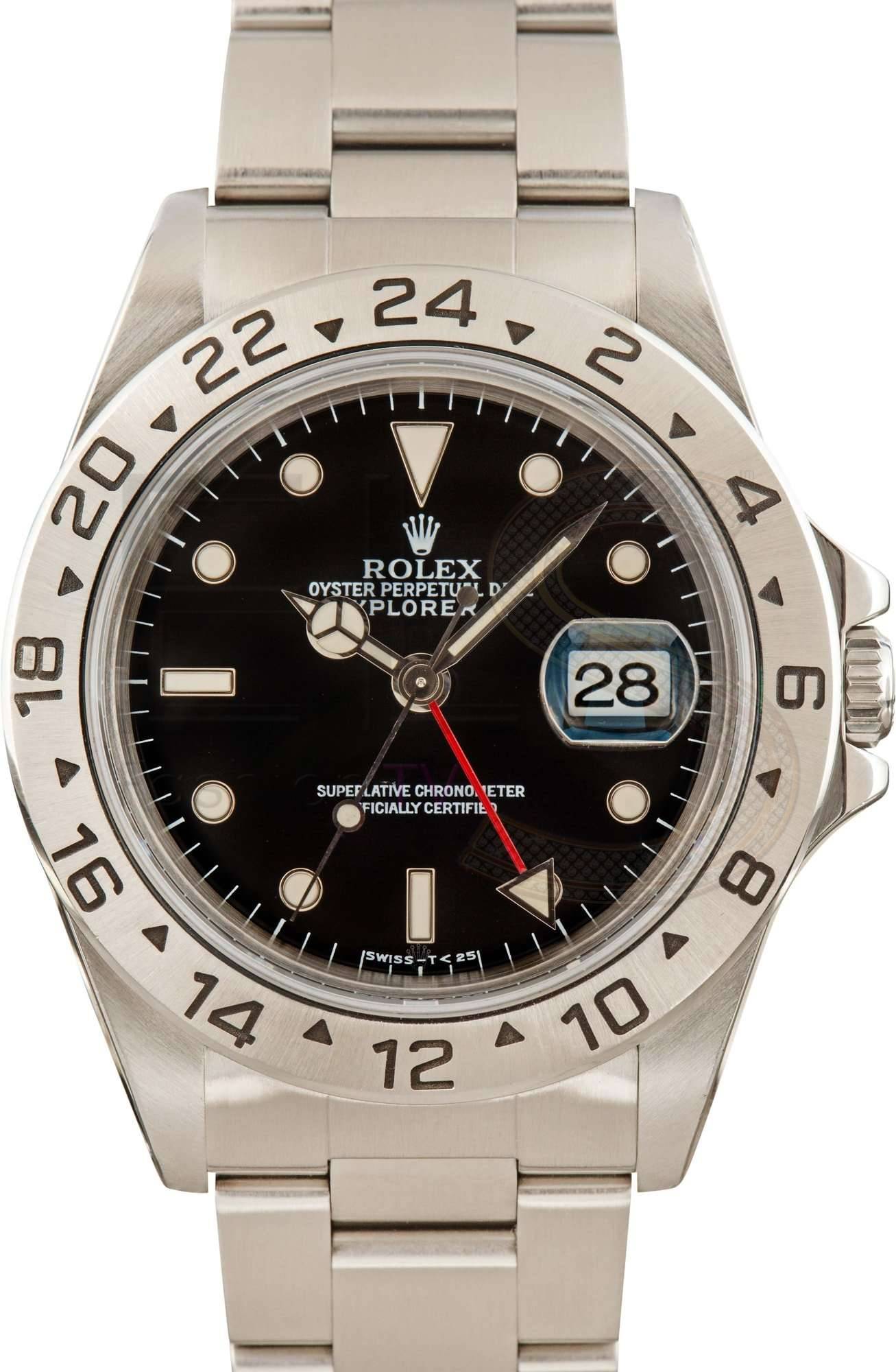 Rolex Explorer II 16570 Black Watch