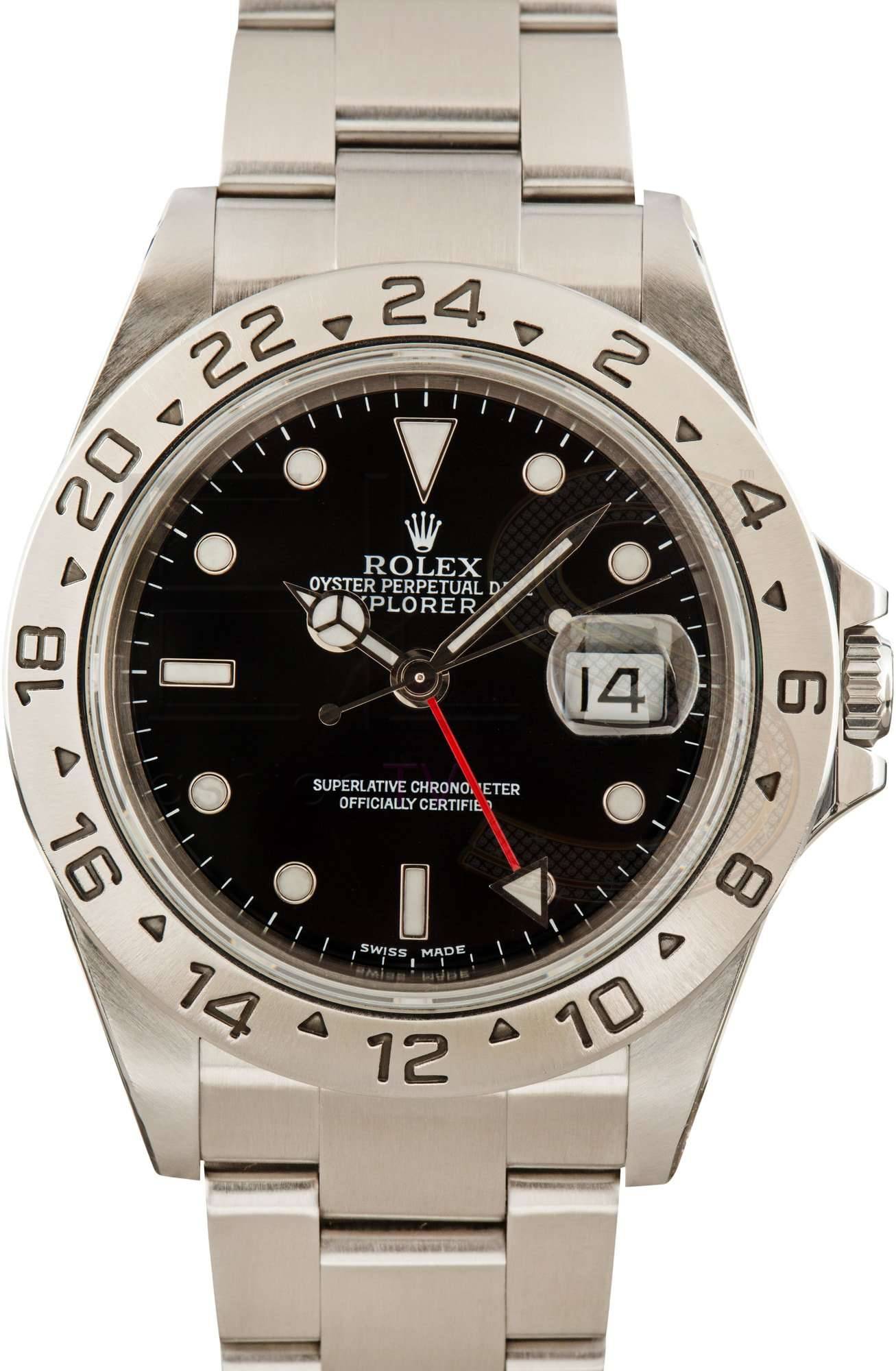 Rolex Explorer II 16570 Black ELS Fashion TV