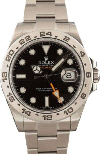 Rolex Explorer II 216570 Black 42MM ELS Fashion TV