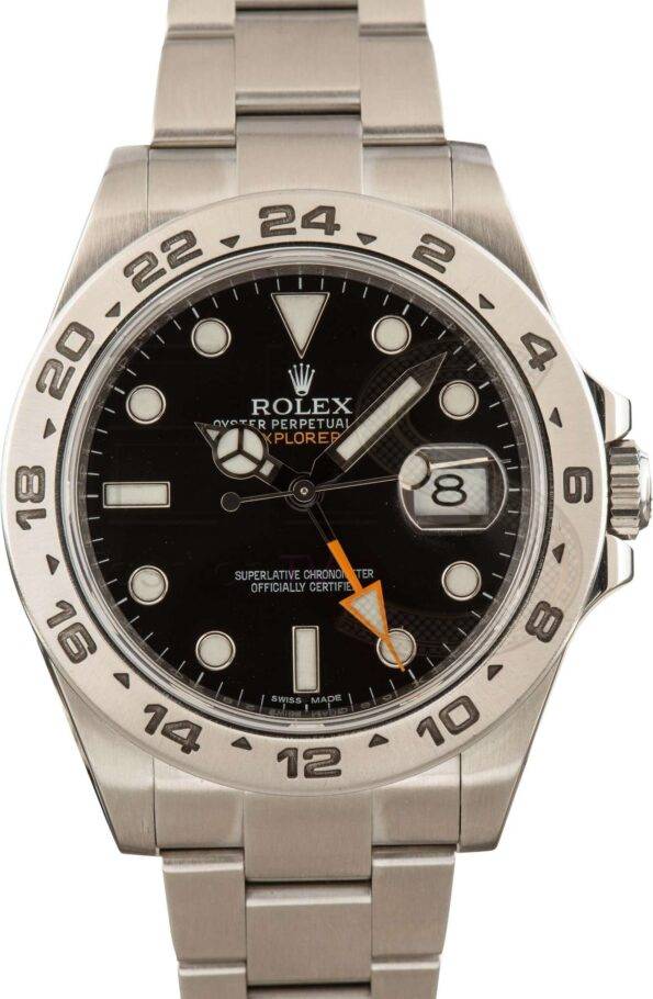 Rolex Explorer II 216570 Black 42MM ELS Fashion TV