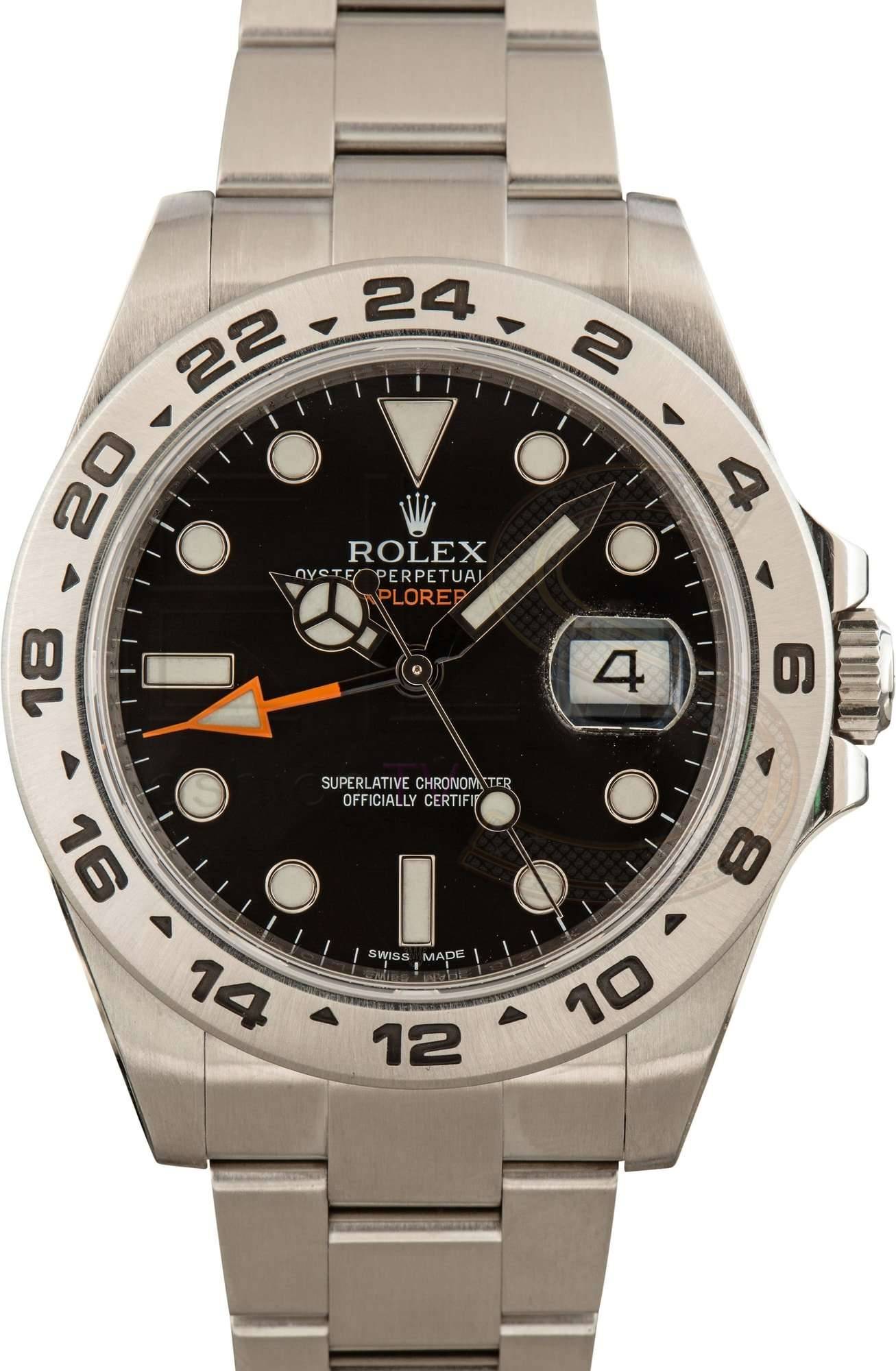 Rolex Explorer II 216570 Black Dial ELS Fashion TV