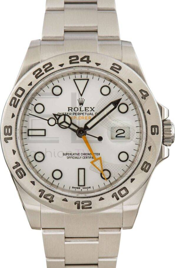 Rolex Explorer II 216570 White Dial 42MM ELS Fashion TV