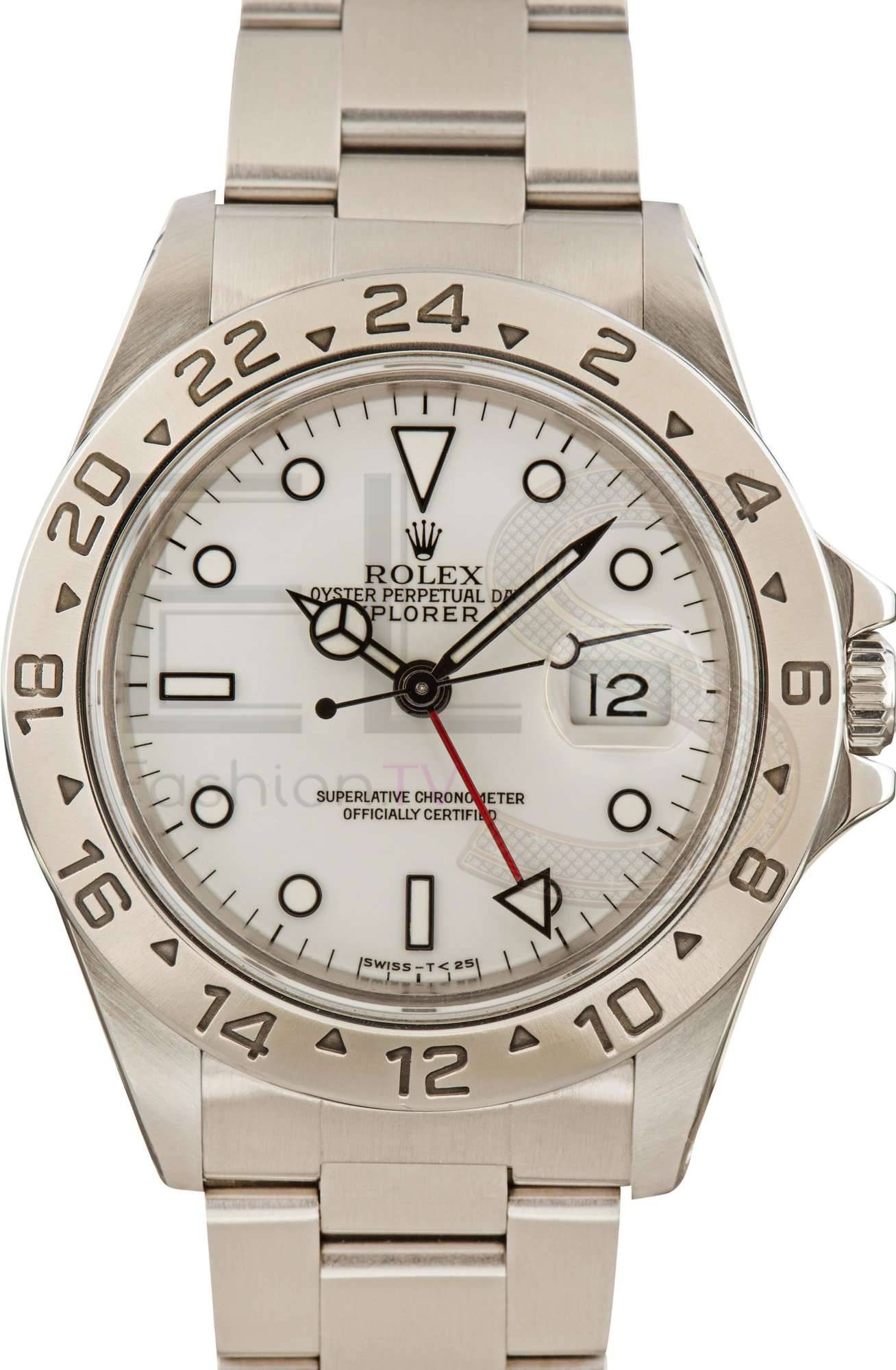 Rolex Explorer II Ref 16570 Polar Dial ELS Fashion TV