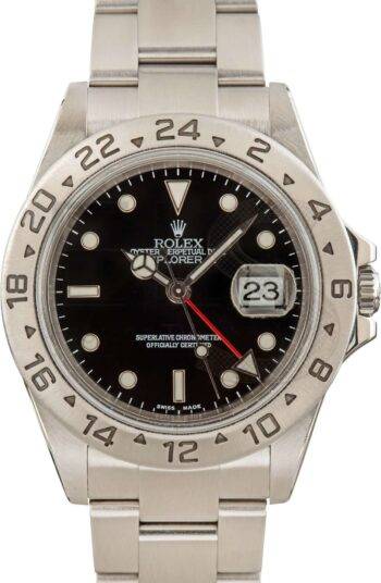 Rolex Explorer II Ref 16570 Stainless Steel ELS Fashion TV