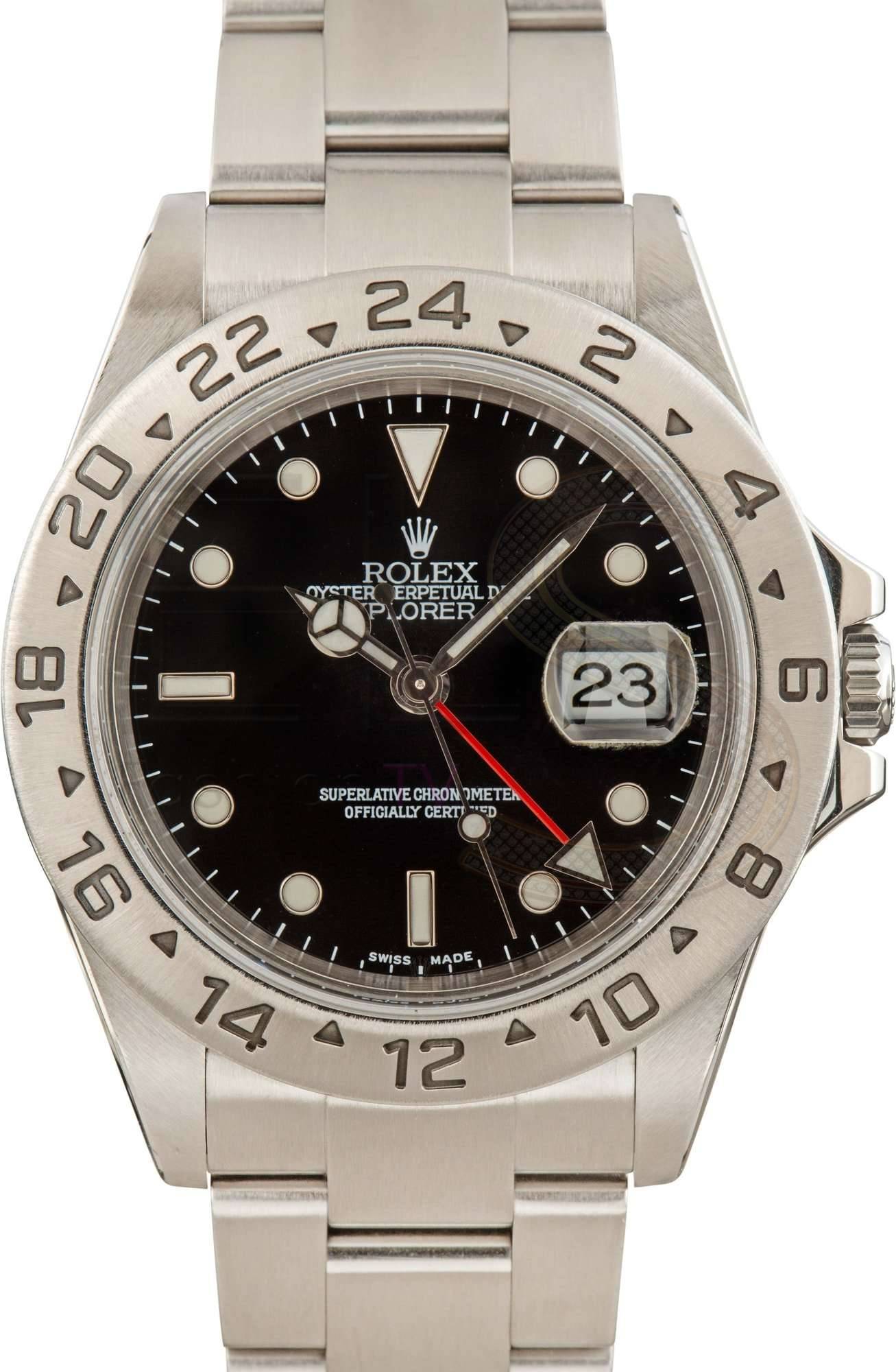 Rolex Explorer II Ref 16570 Stainless Steel ELS Fashion TV