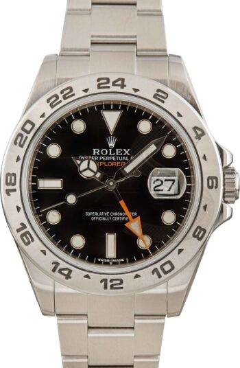 Rolex Explorer II Ref 216570 Black Dial ELS Fashion TV
