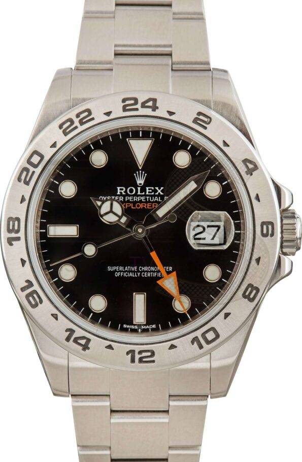 Rolex Explorer II Ref 216570 Black Dial ELS Fashion TV