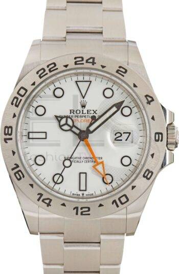 Rolex Explorer II Ref 226570 White Polar Dial ELS Fashion TV