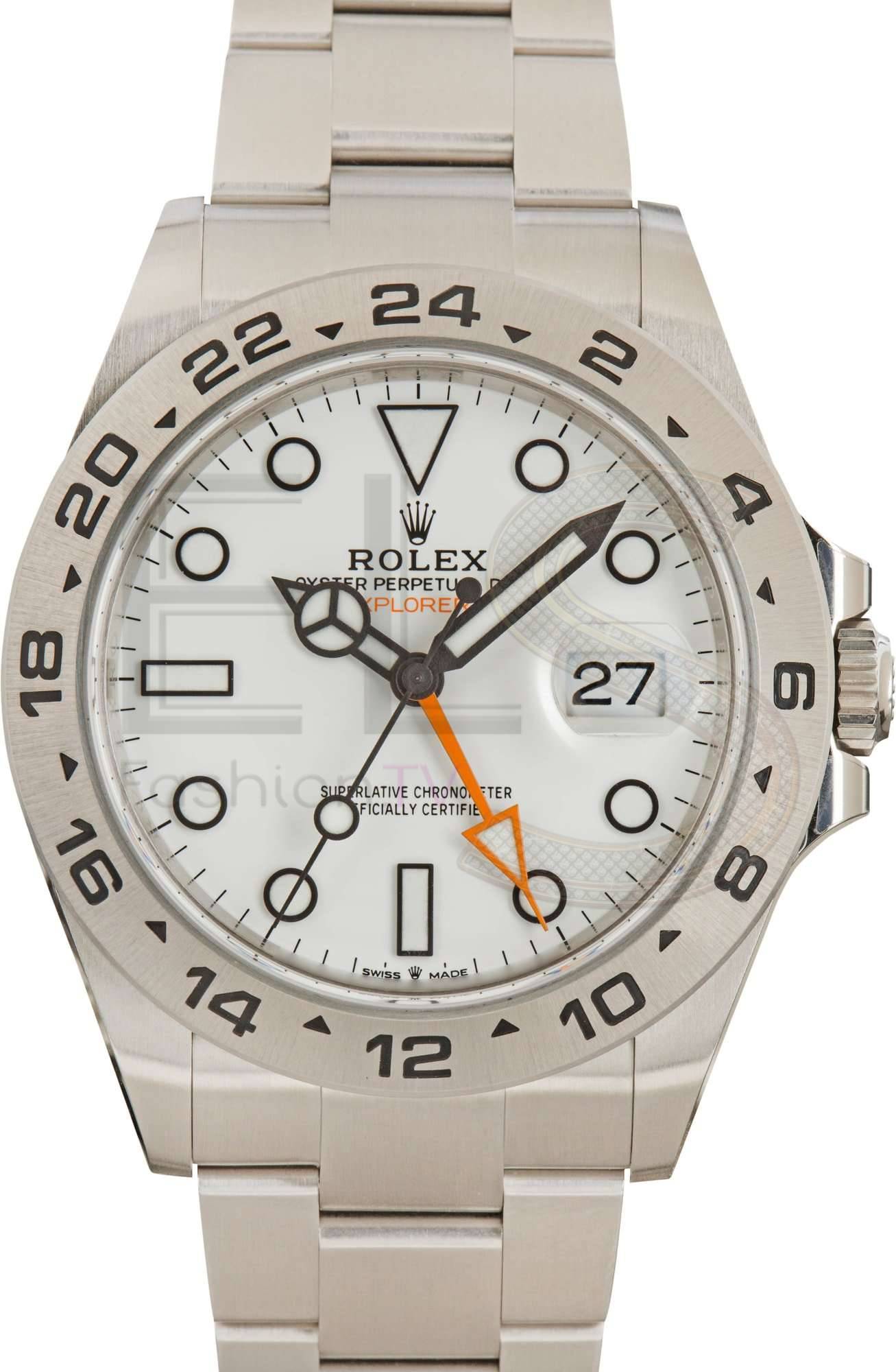 Rolex Explorer II Ref 226570 White Polar Dial ELS Fashion TV