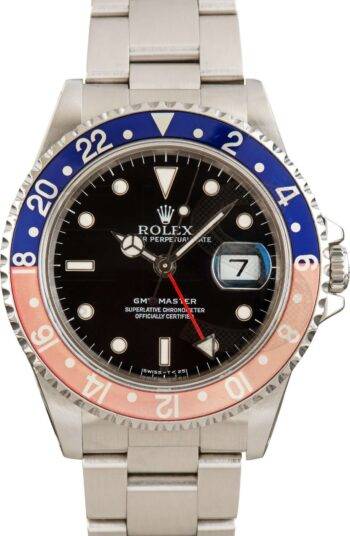Rolex GMT-Master 16700 Pepsi Bezel Insert ELS Fashion TV