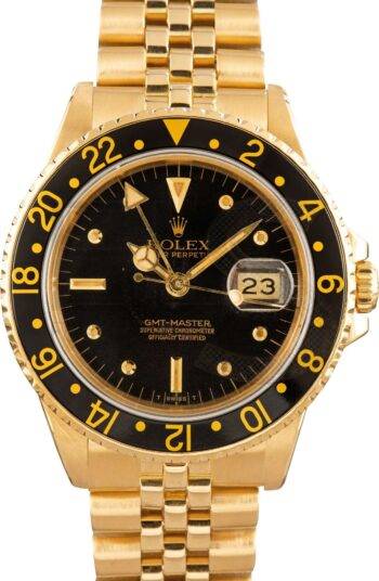 Rolex GMT-Master 16758 Yellow Gold ELS Fashion TV