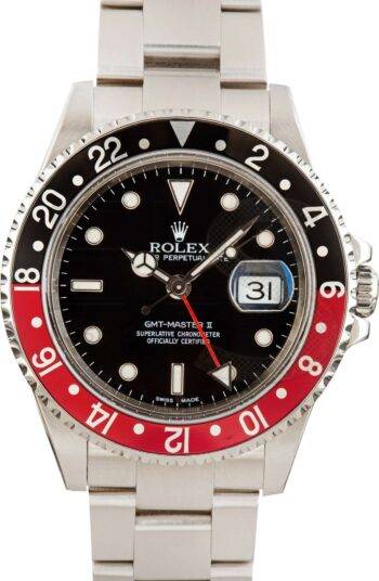 Rolex GMT Master II 16710 Black & Red Bezel ELS Fashion TV