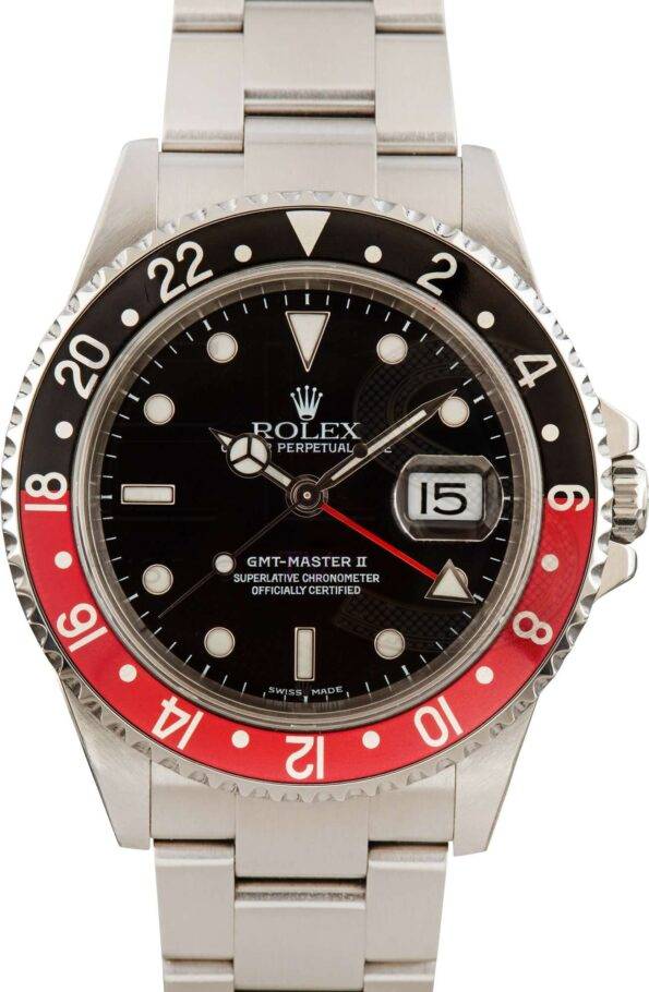 Rolex GMT Master II 16710T Black & Red Bezel ELS Fashion TV