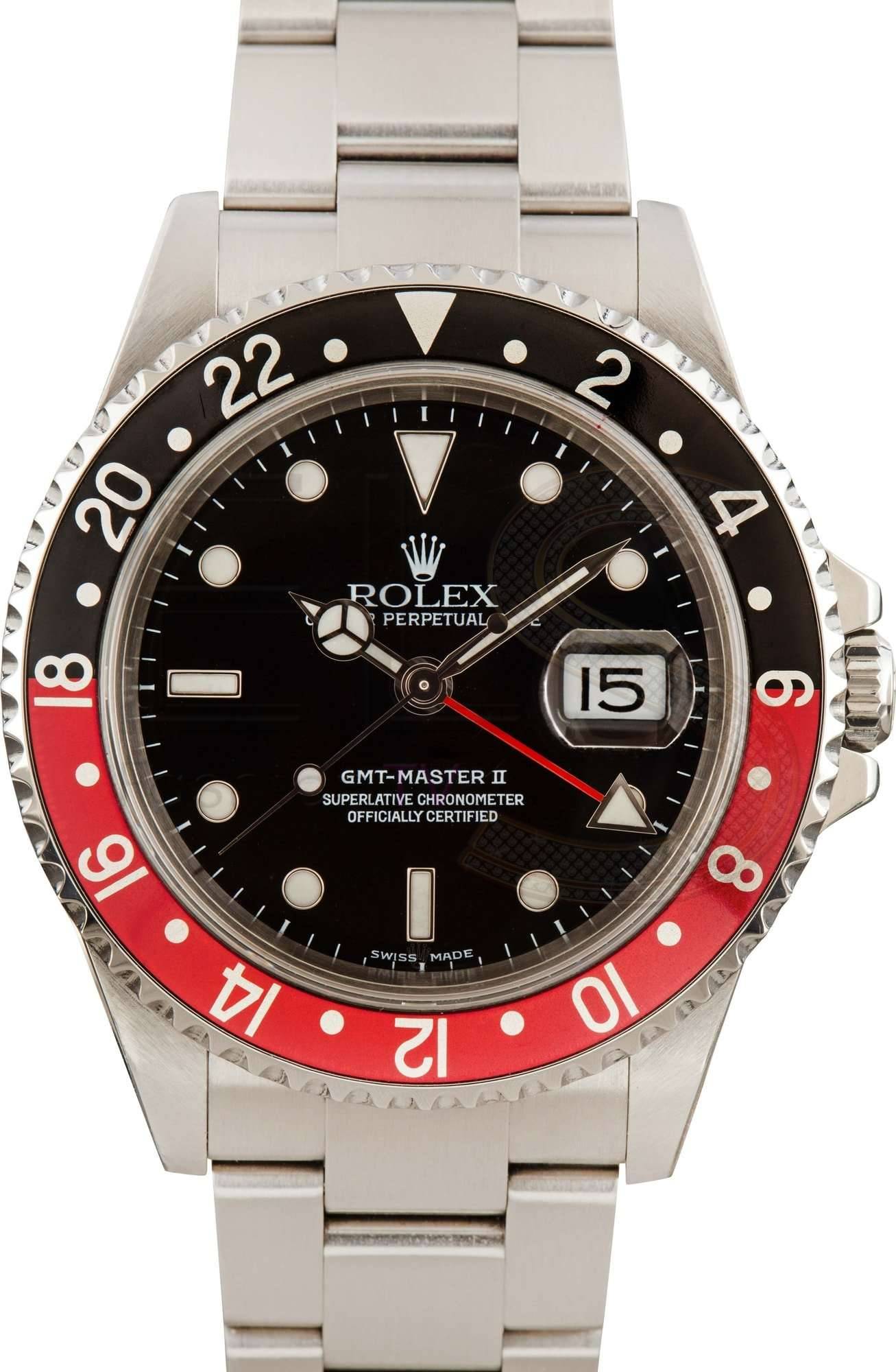 Rolex GMT Master II 16710T Black & Red Bezel