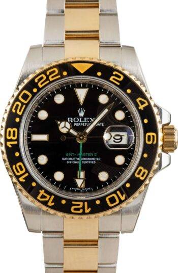Rolex GMT Master II Ref 116713 Steel & Gold ELS Fashion TV