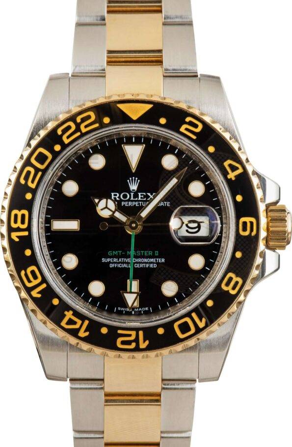 Rolex GMT Master II Ref 116713 Steel & Gold ELS Fashion TV
