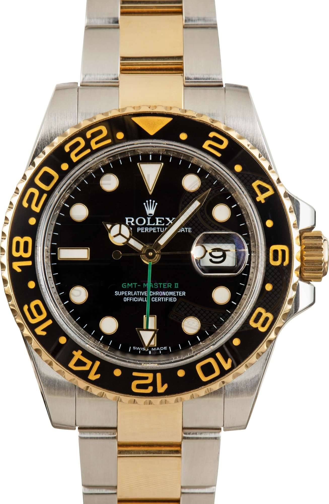 Rolex GMT Master II Ref 116713 Steel & Gold