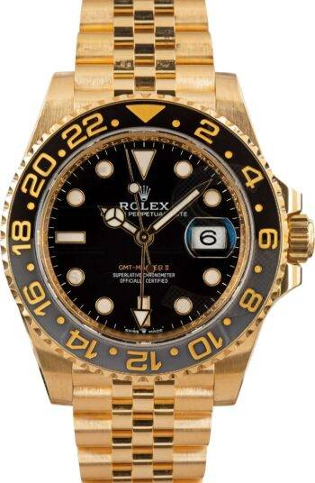 Rolex GMT-Master II Ref 126718 Yellow Gold ELS Fashion TV