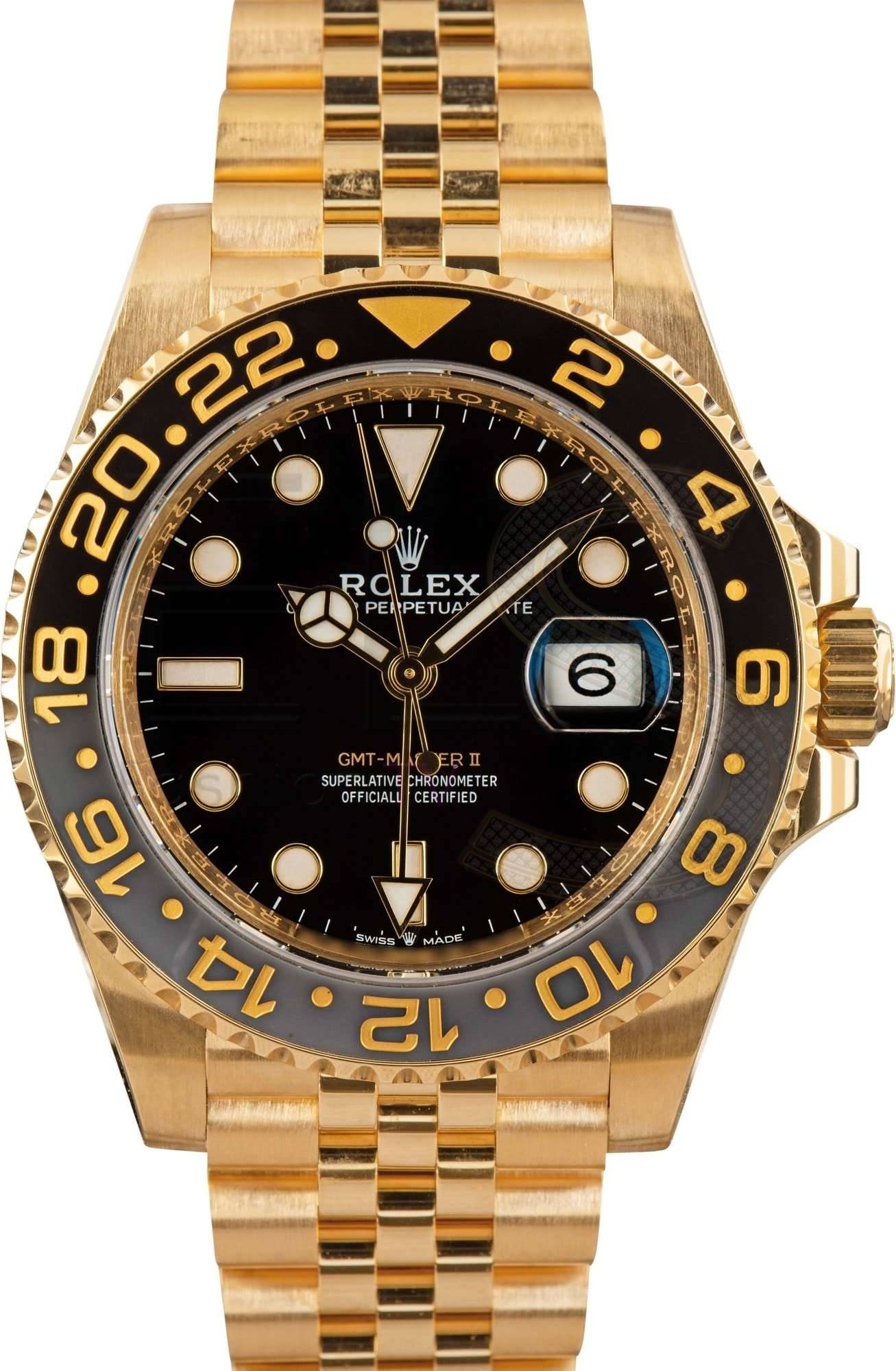 Rolex GMT-Master II Ref 126718 Yellow Gold