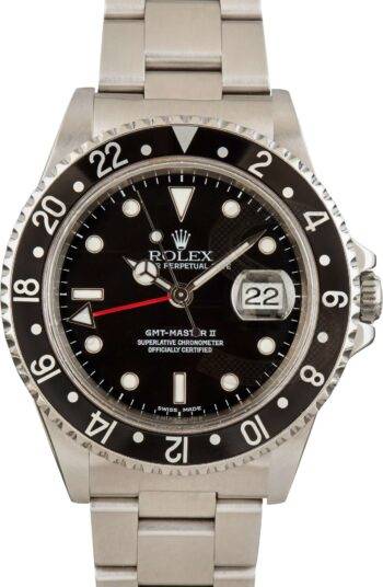 Rolex GMT-Master II Ref 16710 Black Dial ELS Fashion TV