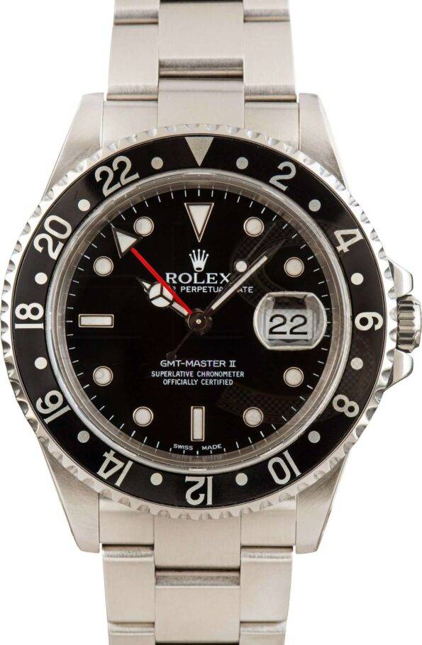 Rolex GMT-Master II Ref 16710 Stainless Steel Oyster ELS Fashion TV