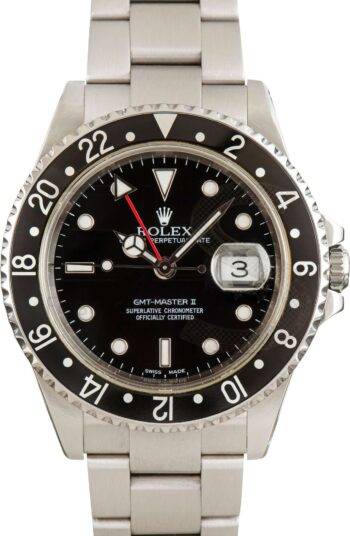 Rolex GMT-Master II ref 16710 Black Dial ELS Fashion TV