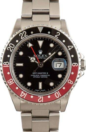 Rolex GMT-Master II ref 16710 Stainless Steel Coke ELS Fashion TV