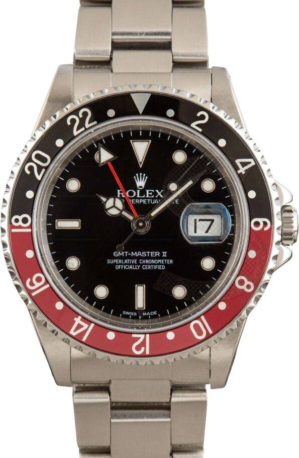 Rolex GMT-Master II ref 16710 Stainless Steel Coke ELS Fashion TV