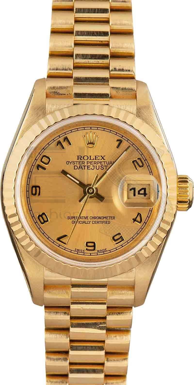 Rolex Ladies President 79178 Champagne Rolex Ladies President 79178 Champagne ELS Fashion TV