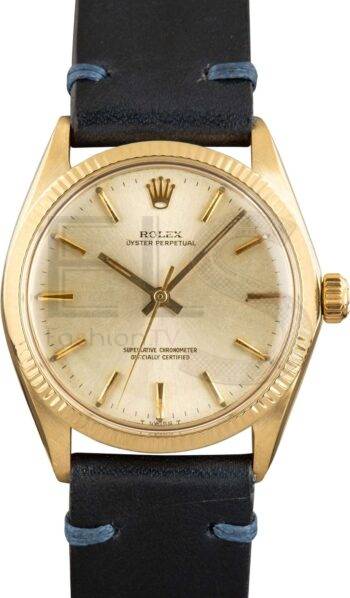 Rolex Oyster Perpetual 1005 Leather Band ELS Fashion TV