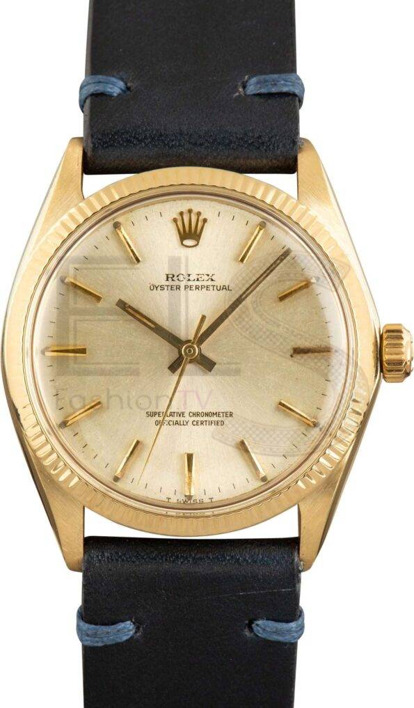 Rolex Oyster Perpetual 1005 Leather Band ELS Fashion TV