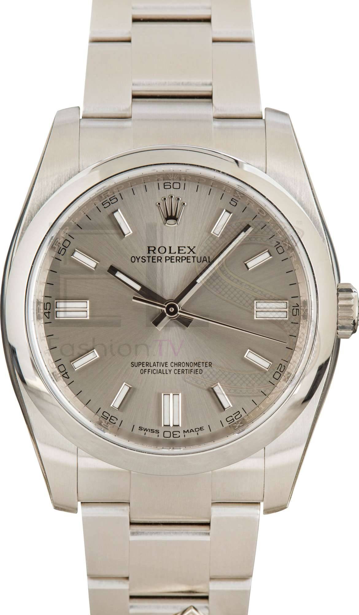 Rolex Oyster Perpetual 116000 Domino's Model ELS Fashion TV
