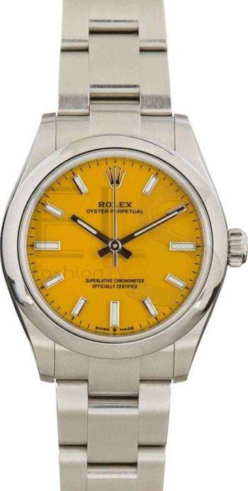 Rolex Oyster Perpetual 277200 Yellow ELS Fashion TV