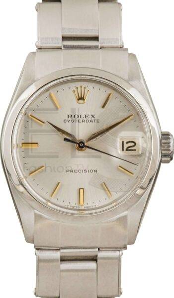 Rolex OysterDate 6466 Stainless Steel ELS Fashion TV