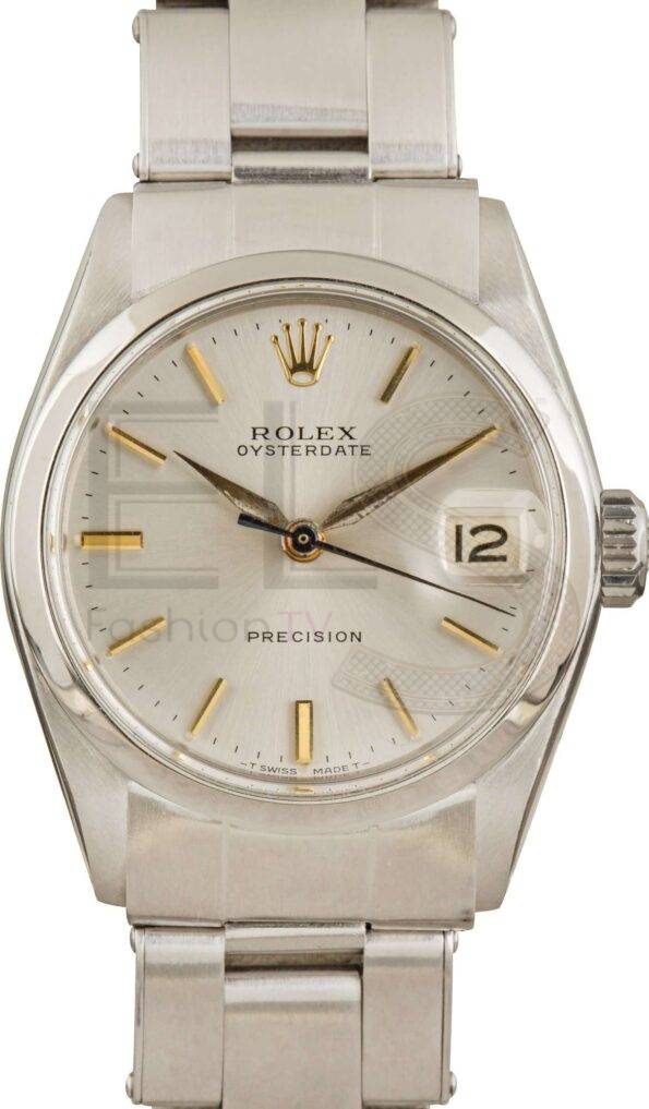 Rolex OysterDate 6466 Stainless Steel ELS Fashion TV