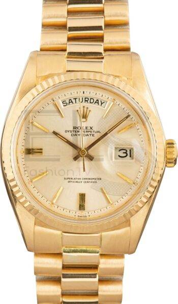 Rolex Presidential Day-Date 1803 Pie-Pan Dial ELS Fashion TV