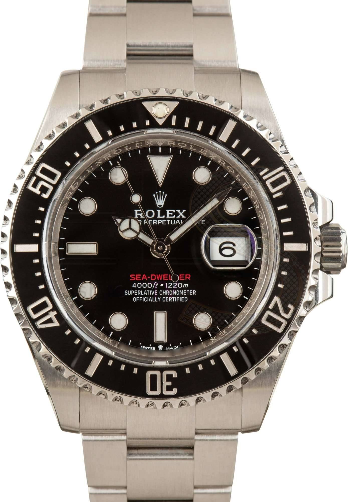 Rolex Sea-Dweller 126600 Black Ceramic Bezel ELS Fashion TV