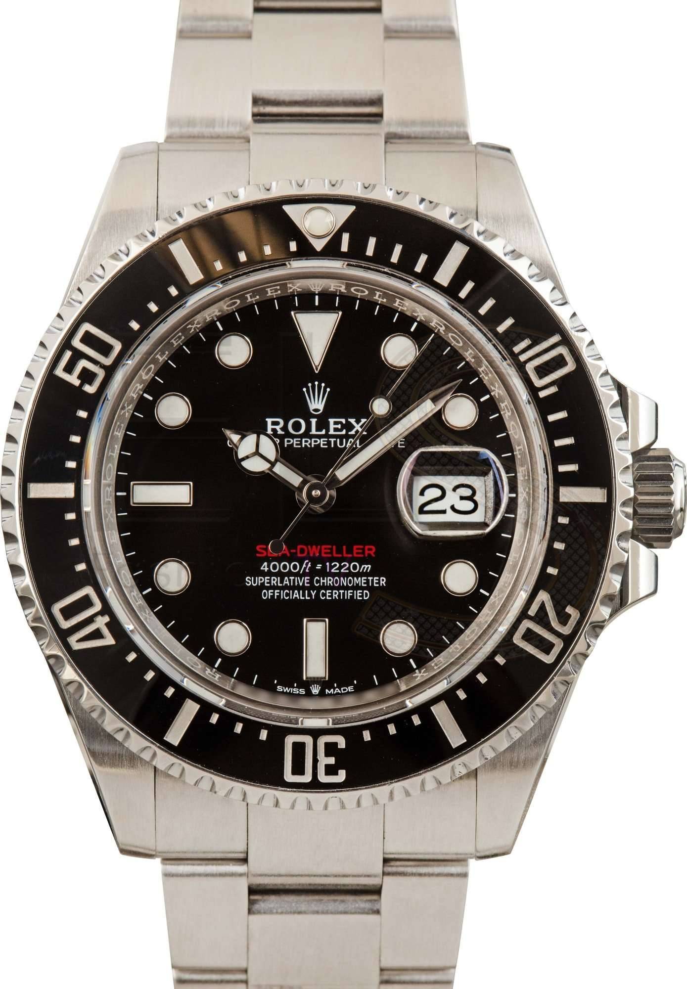 Rolex Sea-Dweller 126600 Red Letter Dial