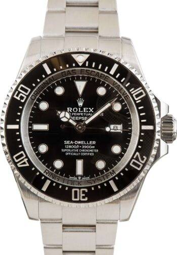 Rolex Sea-Dweller 126660 Black Ceramic Bezel ELS Fashion TV