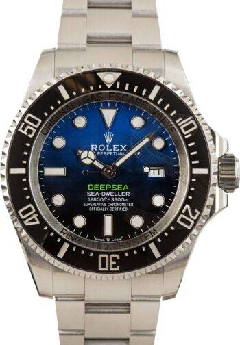 Rolex Sea-Dweller 126660B D-Blue Dial ELS Fashion TV