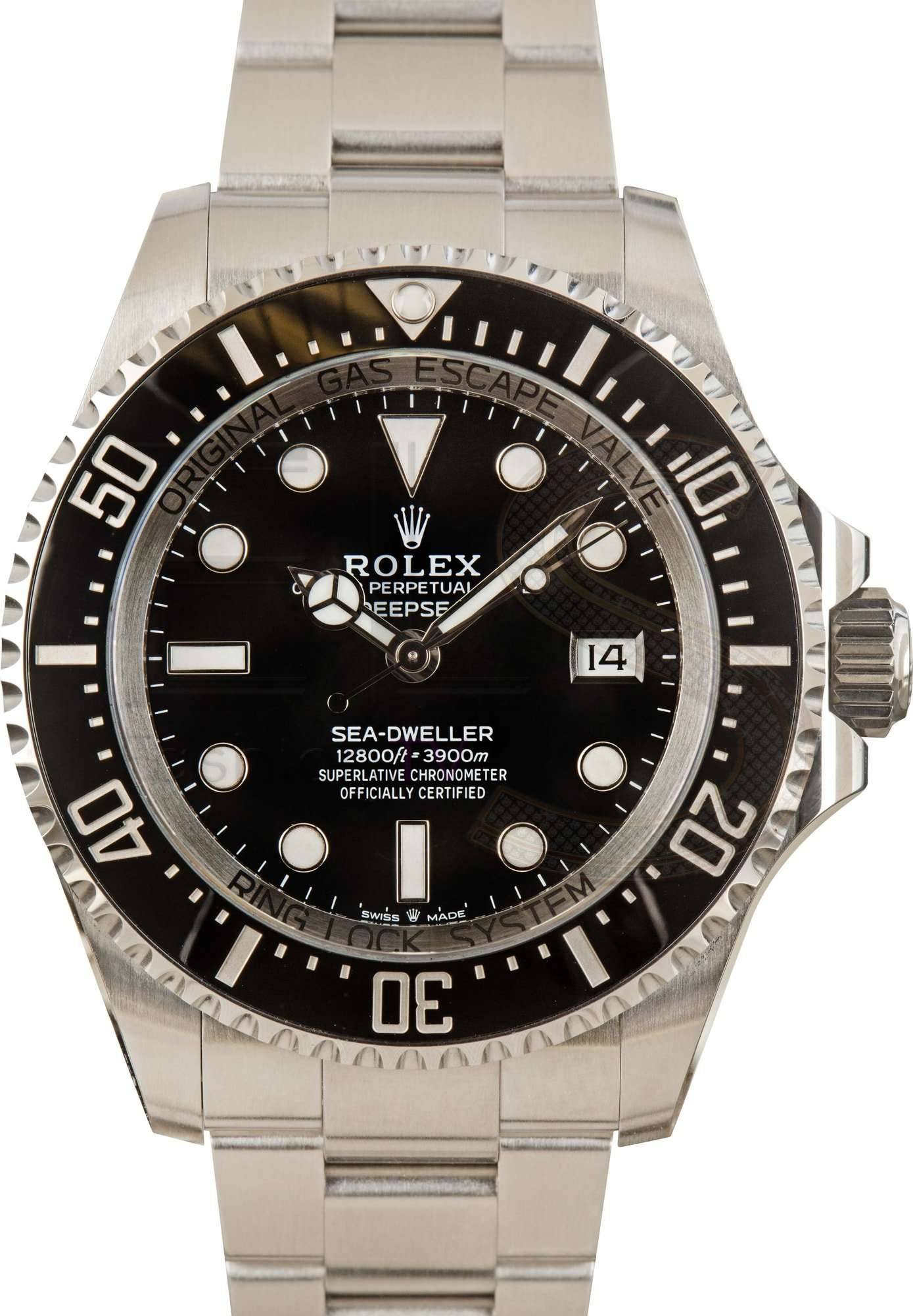 Rolex Sea-Dweller 136660 Black Chromalight Dial ELS Fashion TV