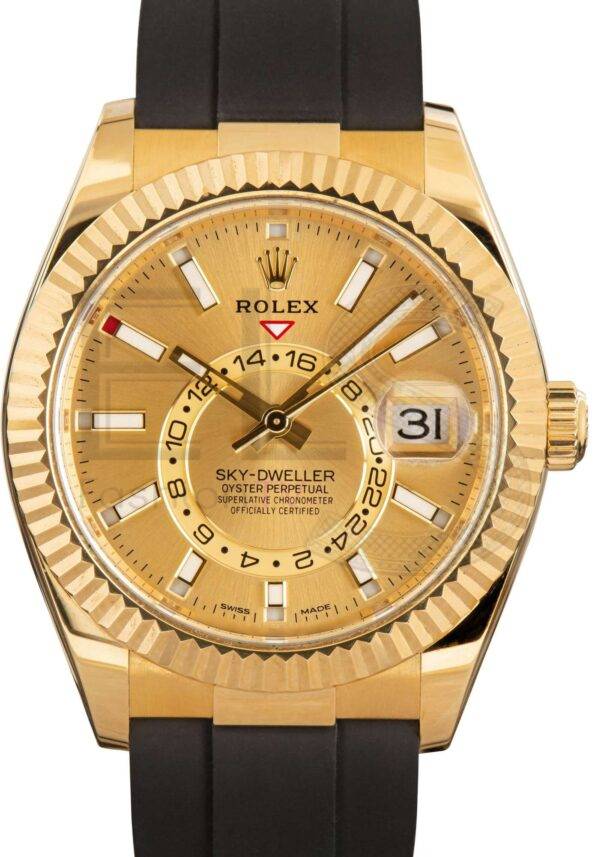 Rolex Sky-Dweller 326238 Champagne Dial ELS Fashion TV