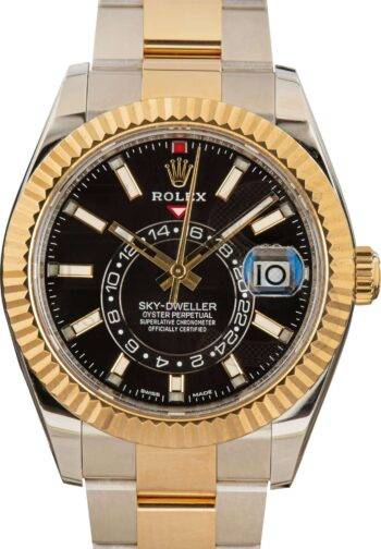 Rolex Sky-Dweller 326933 Black Dial ELS Fashion TV