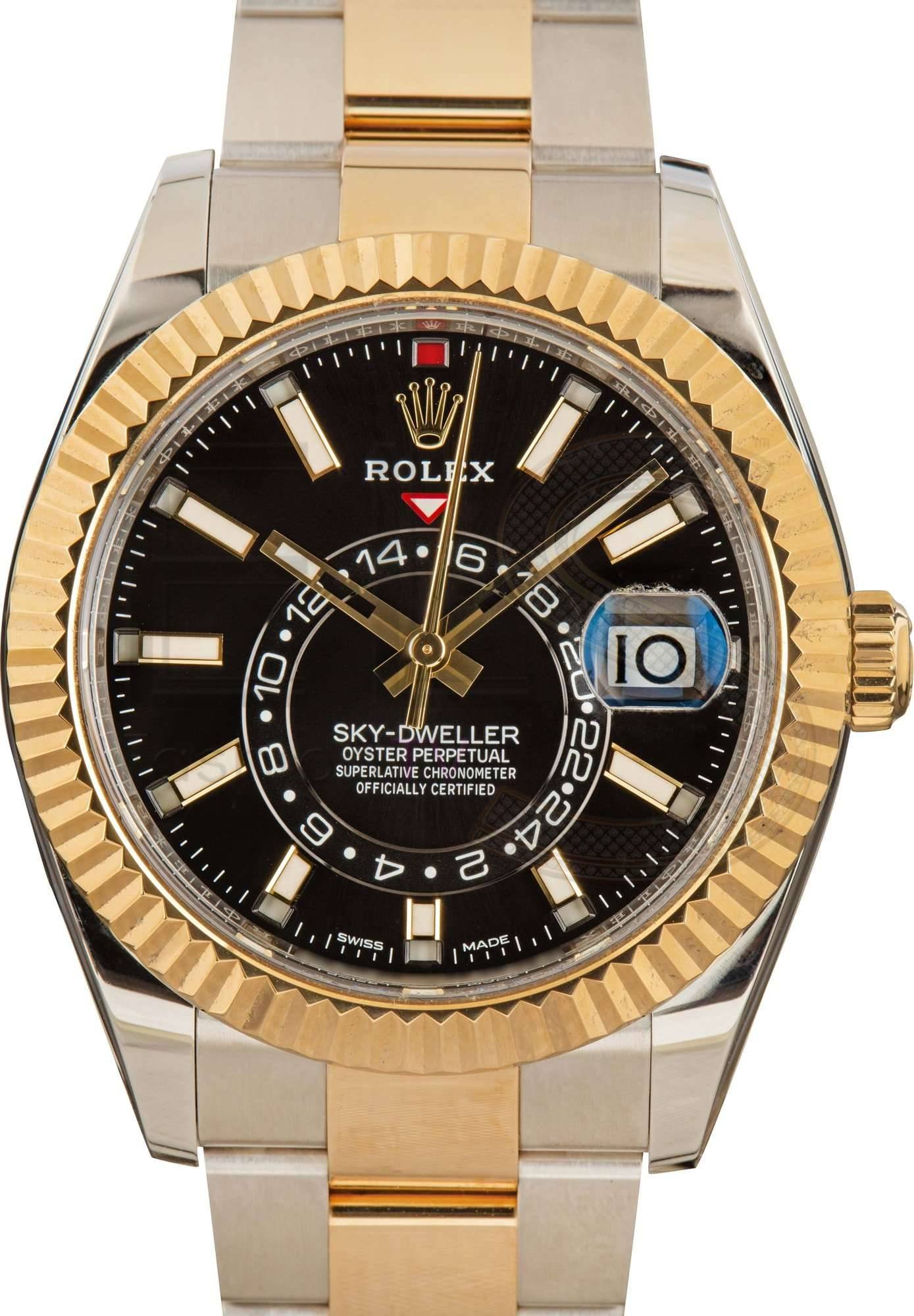 Rolex Sky-Dweller 326933 Black Dial ELS Fashion TV