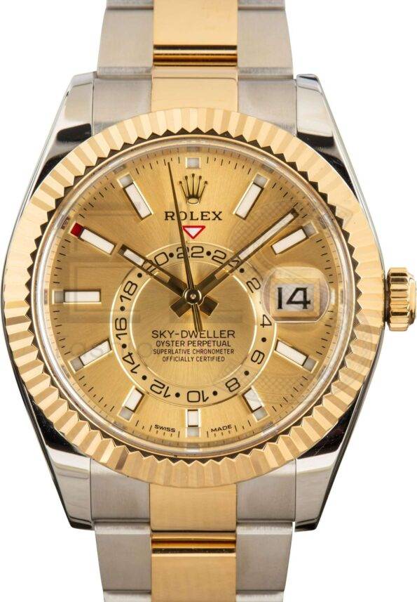 Rolex Sky-Dweller 326933 Champagne Dial ELS Fashion TV