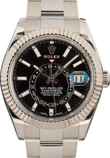 Rolex Sky-Dweller 326934 Black Luminous Dial ELS Fashion TV