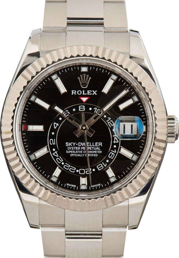 Rolex Sky-Dweller 326934 Black Luminous Dial ELS Fashion TV