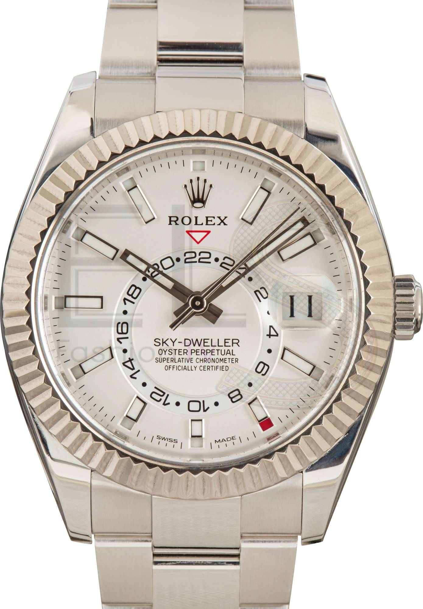 Rolex Sky-Dweller 326934 White Dial ELS Fashion TV